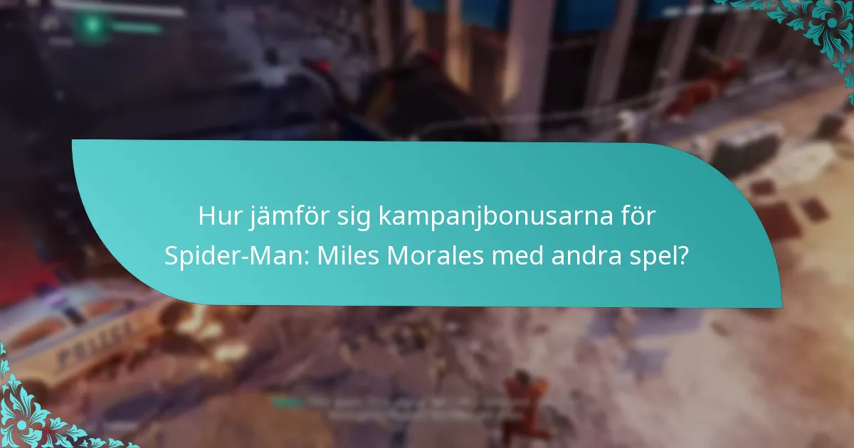 Vem är berättigad till kampanjbonusarna för Spider-Man: Miles Morales?