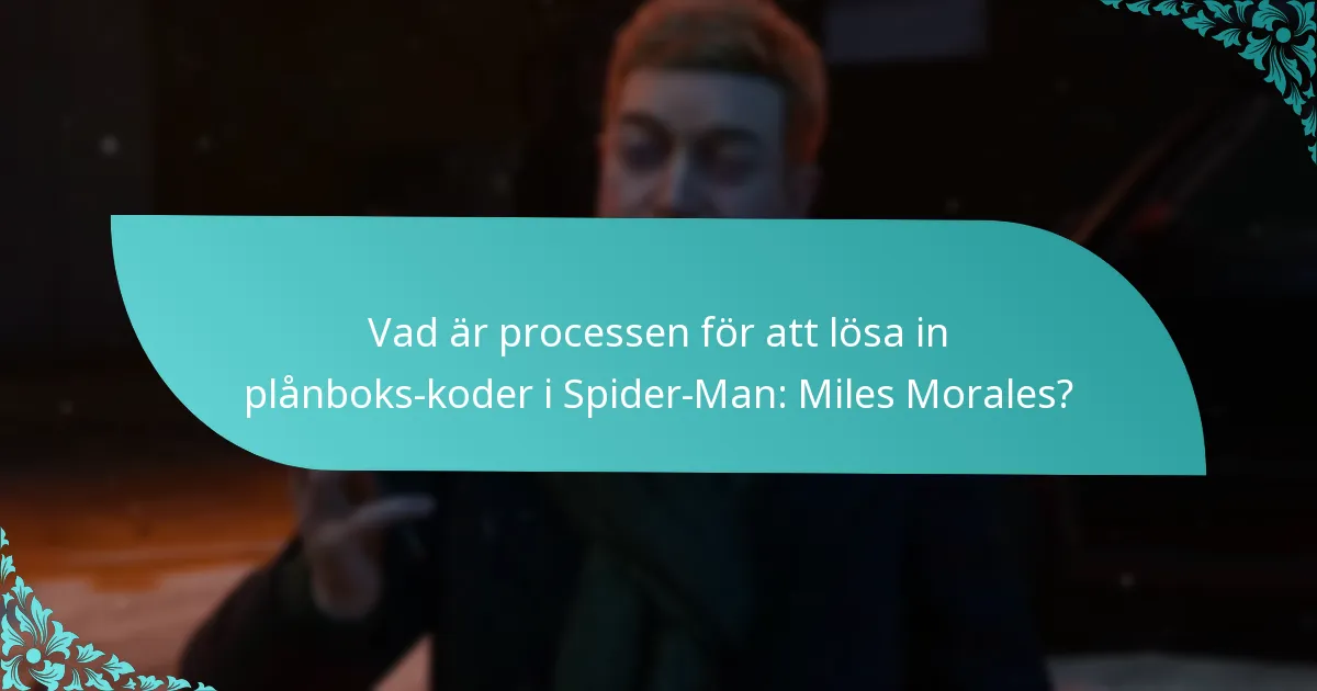 Vilka typer av plånboks-koder kan lösas in för Spider-Man: Miles Morales?