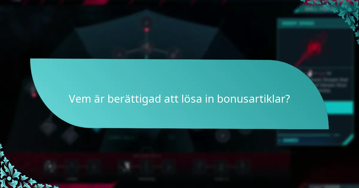 Hur jämförs bonusartiklar i värde?